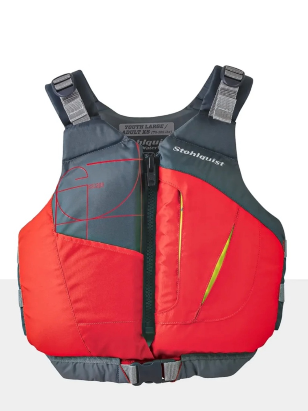 TWO Stohlquist Youth (or XS adult) life vest NWT (listed as pair)